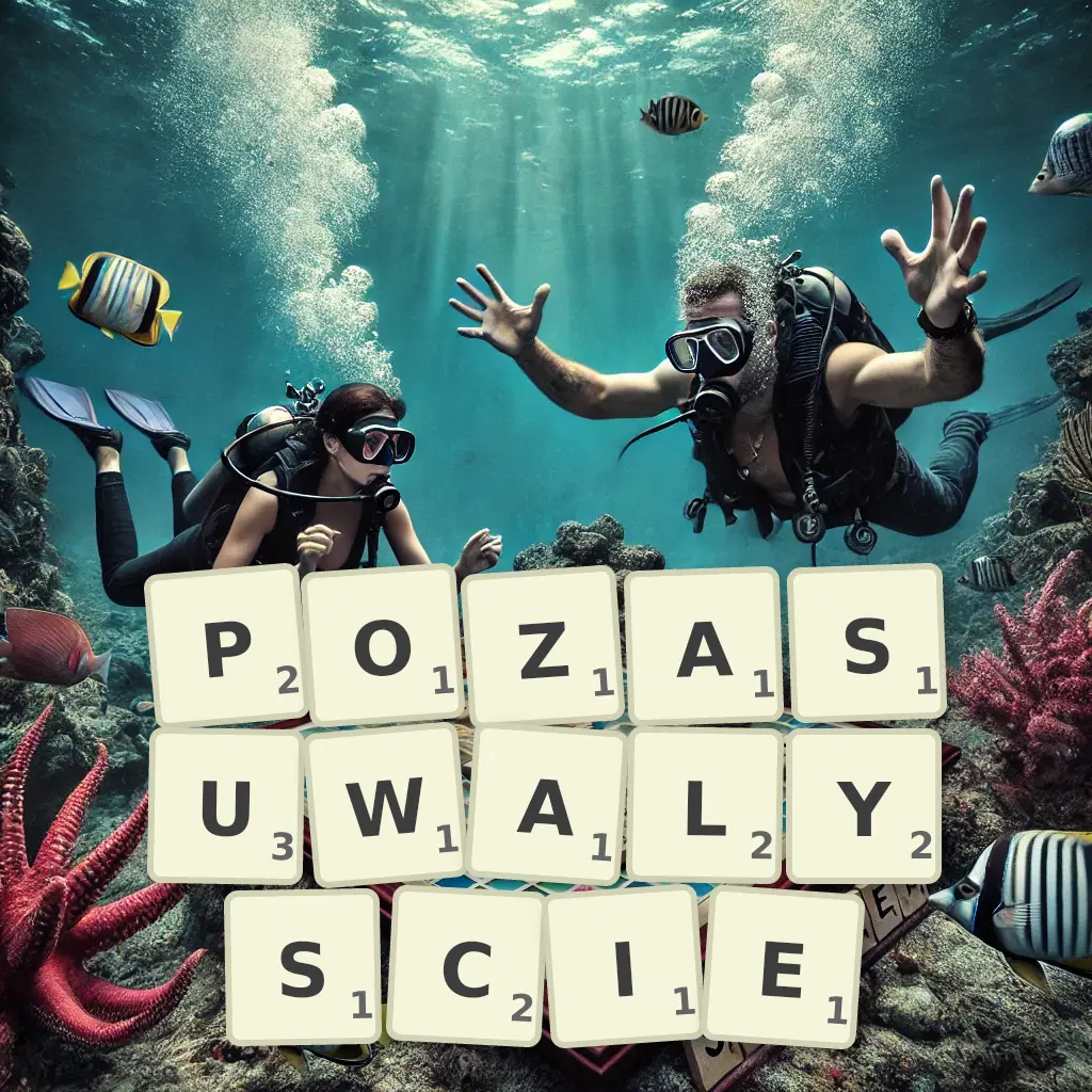 Lista słów z liter POZASUWAŁYŚCIE Słowa z liter POZASUWAŁYŚCIE