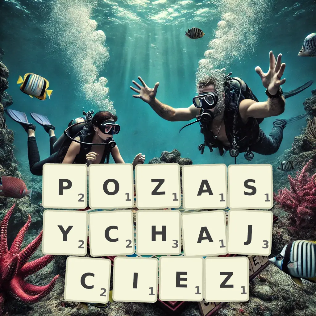 Słowa z liter POZASYCHAJCIEŻ