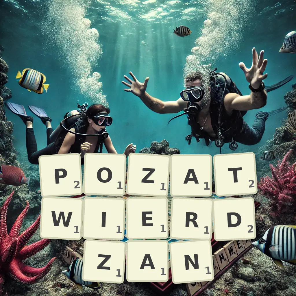 Słowa z liter POZATWIERDZAŃ