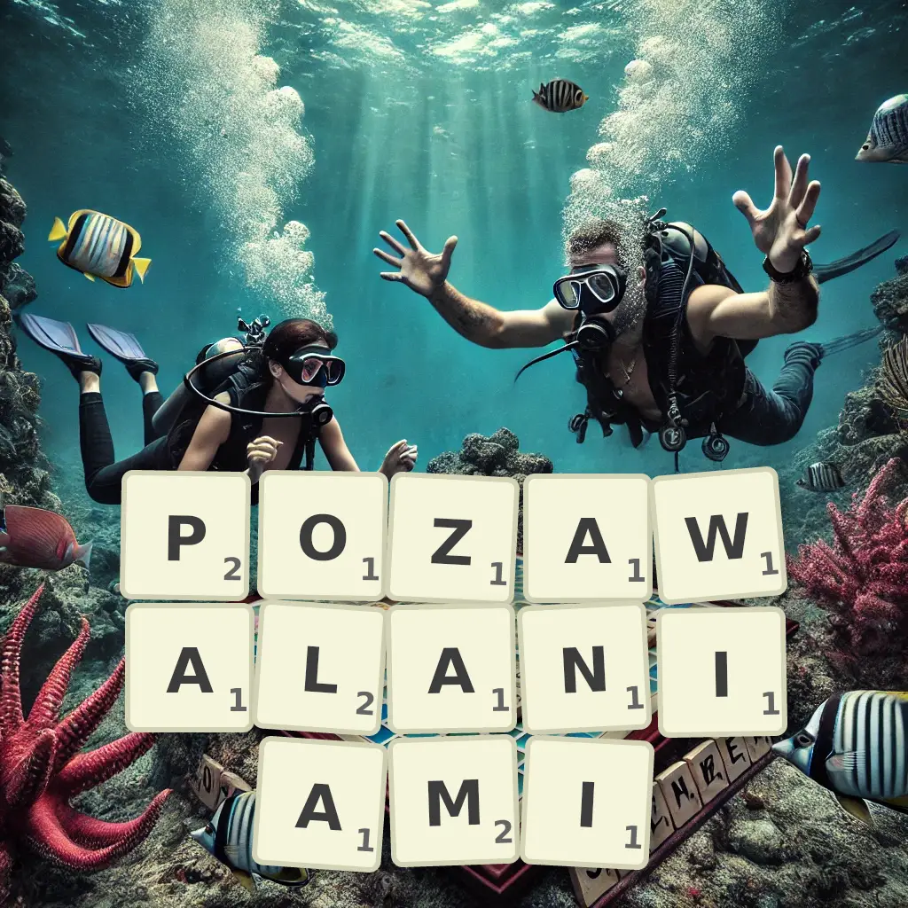Słowa z liter POZAWALANIAMI