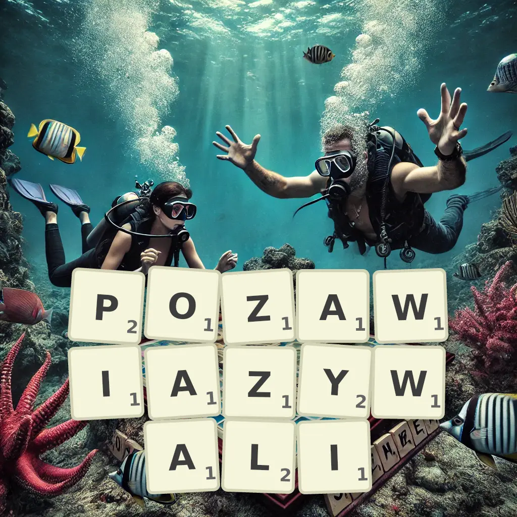 Lista słów z liter POZAWIĄZYWALI Słowa z liter POZAWIĄZYWALI
