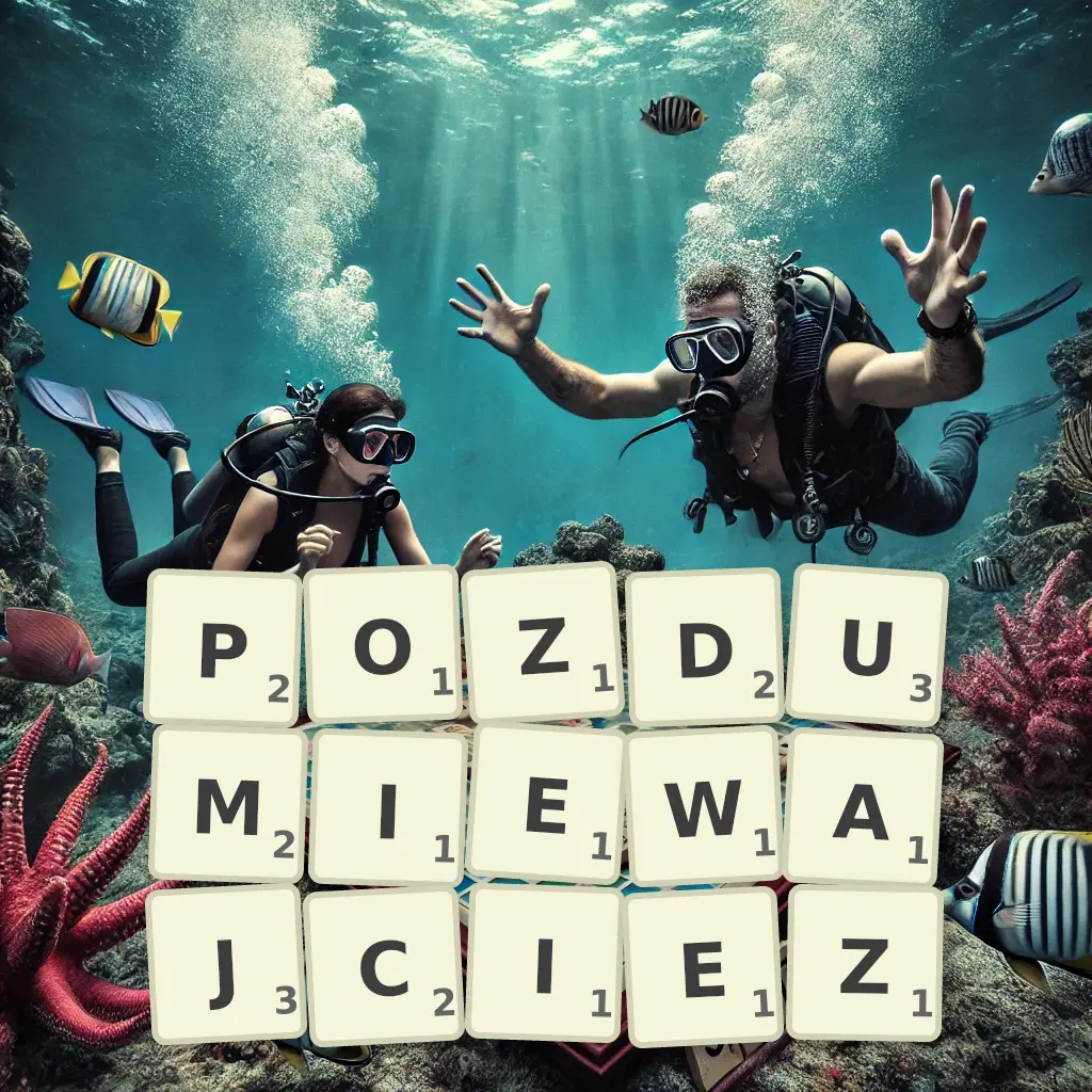 Słowa z liter POZDUMIEWAJCIEŻ