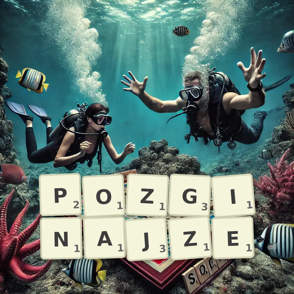Słowa z liter POZGINAJŻE