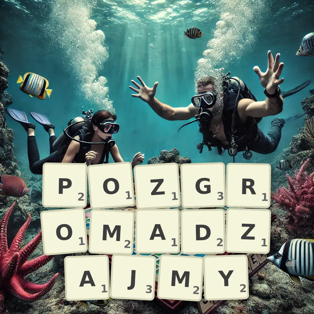 Słowa z liter POZGROMADZAJMY