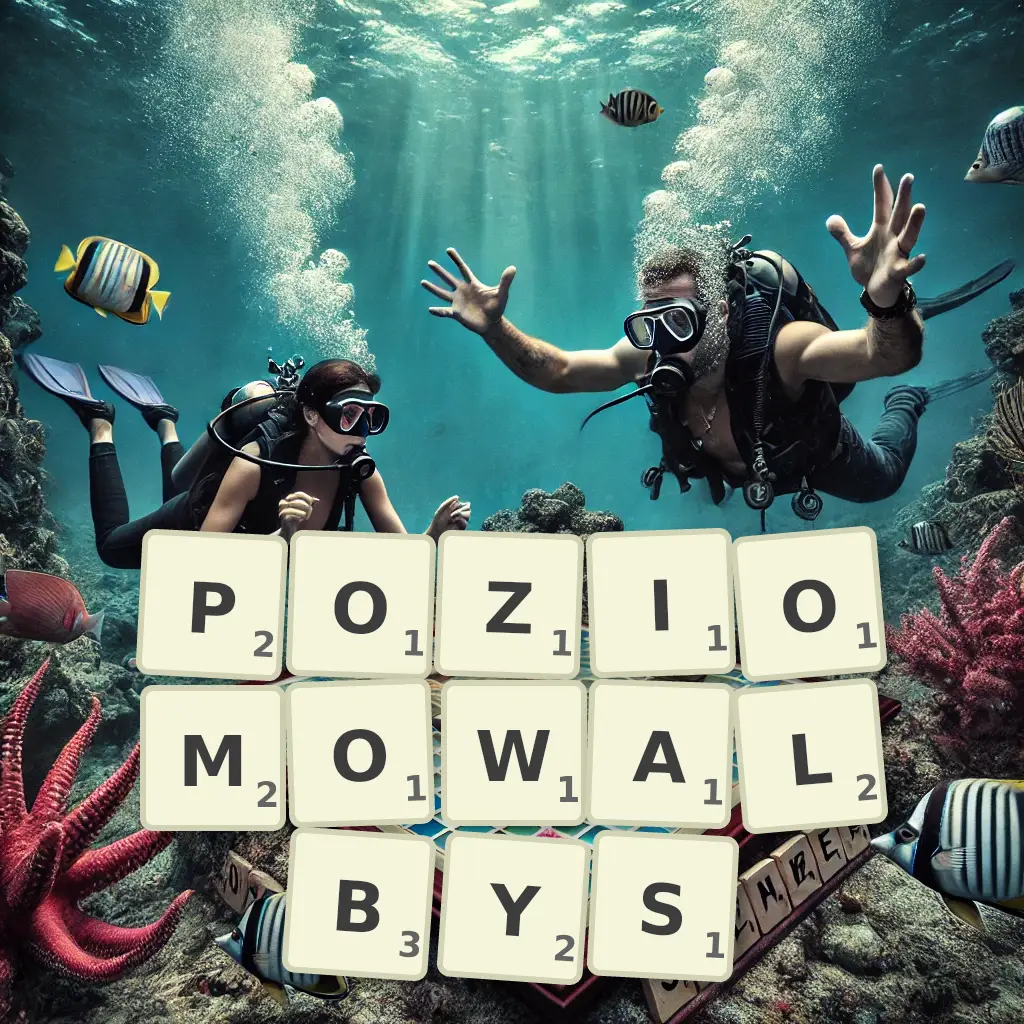 Słowa z liter POZIOMOWAŁBYŚ