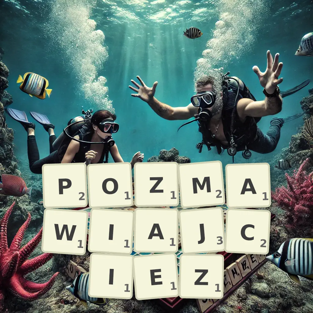 Słowa z liter POZMAWIAJCIEŻ