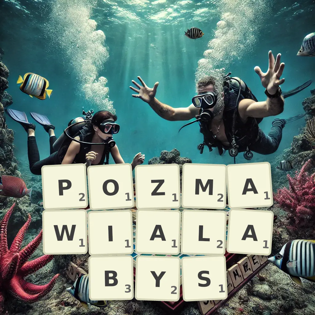 Słowa z liter POZMAWIAŁABYŚ