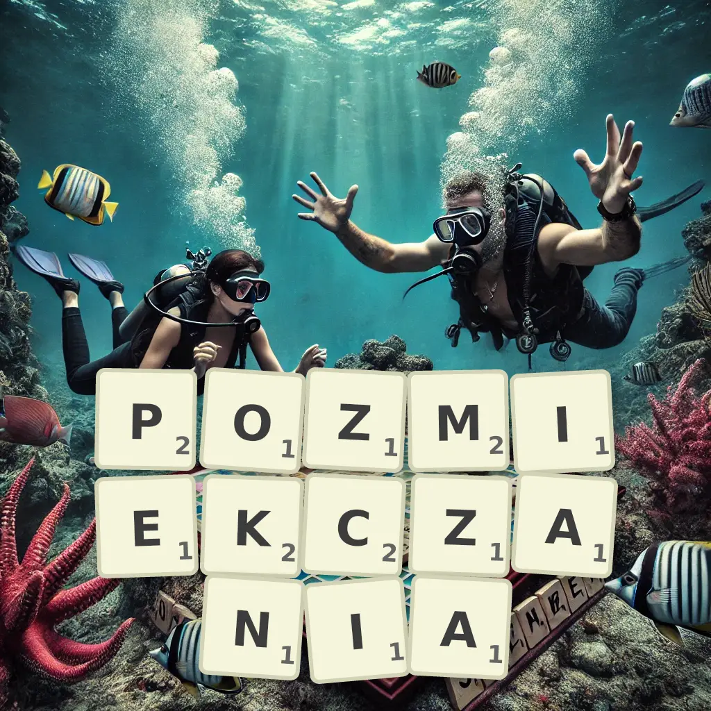 Słowa z liter POZMIĘKCZANIA