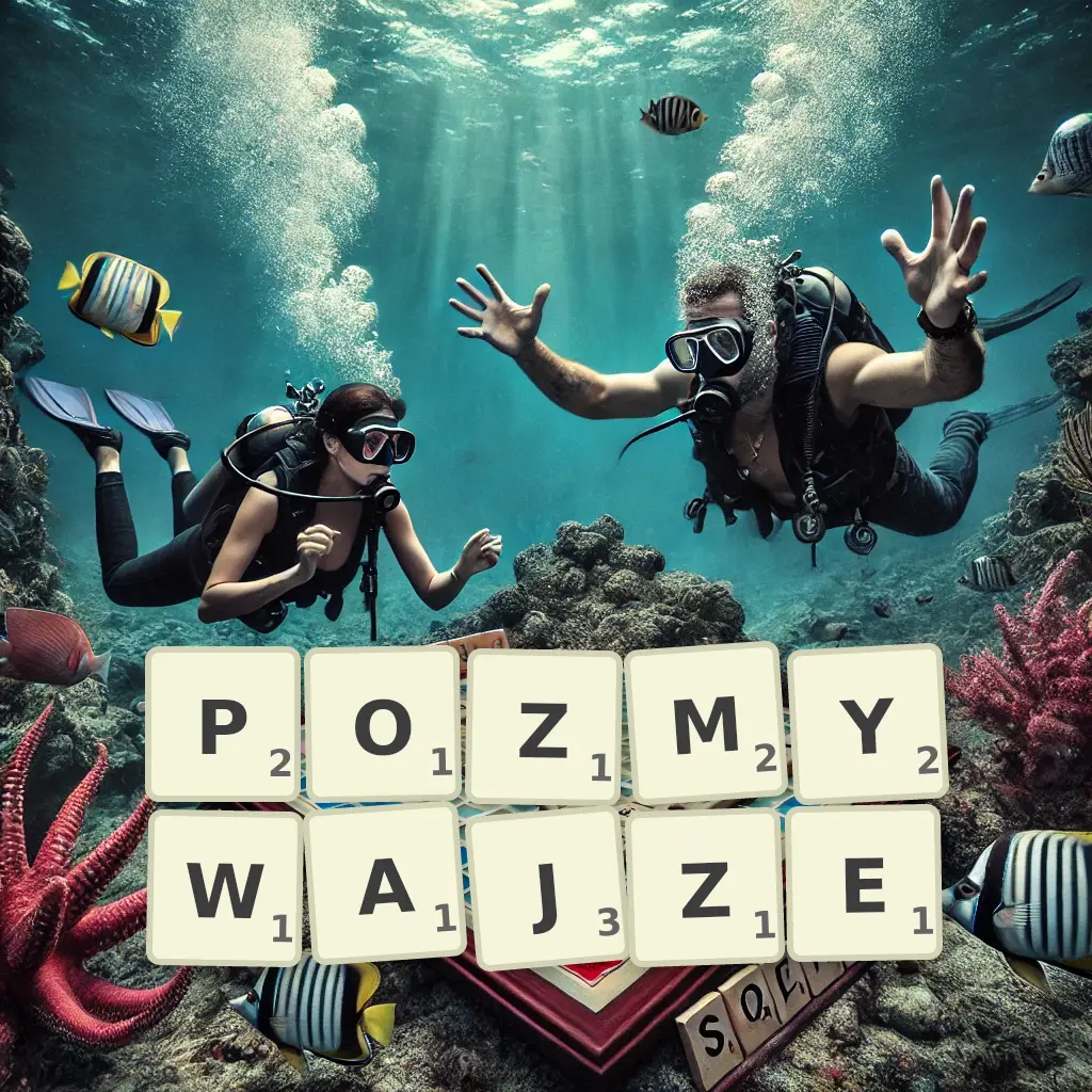 Słowa z liter POZMYWAJŻE
