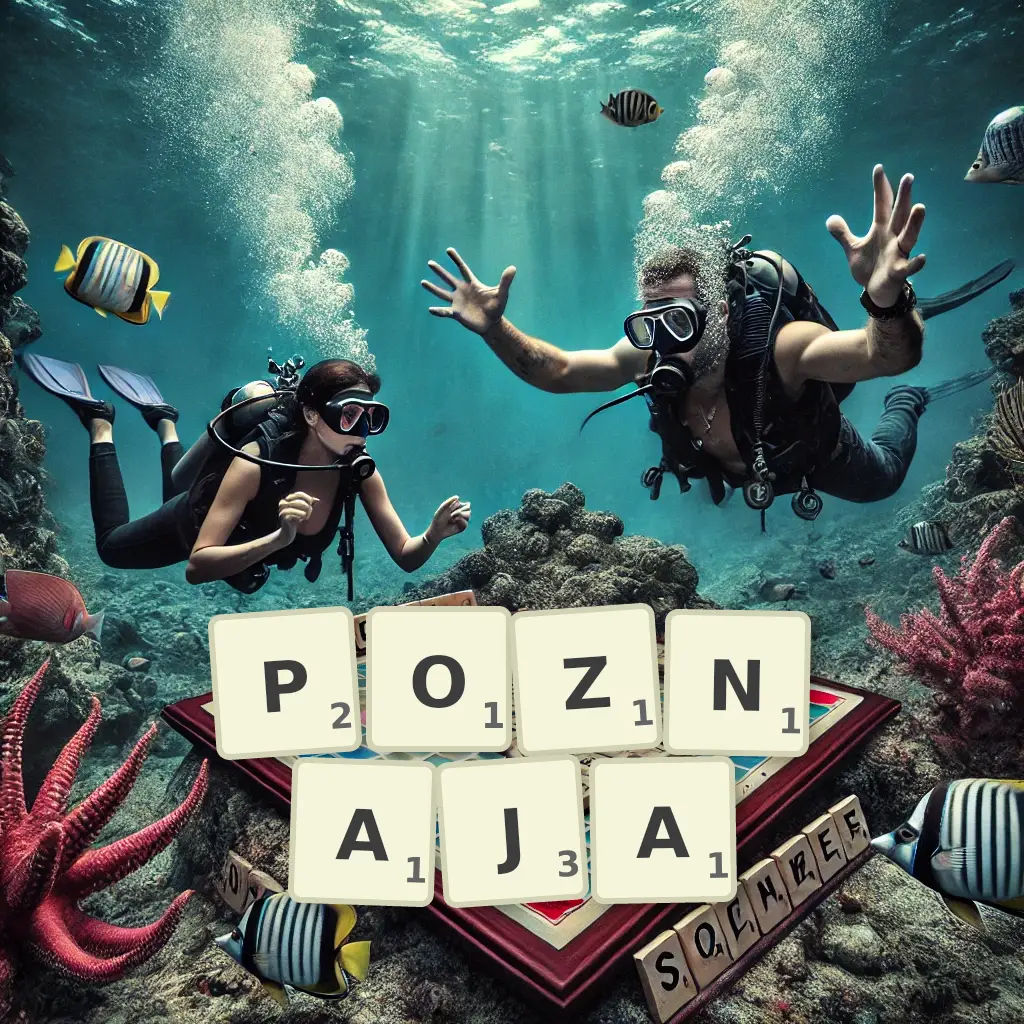 Słowa z liter POZNAJĄ