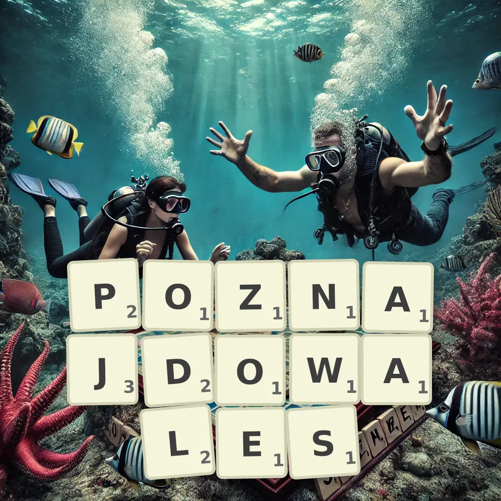 Lista słów z liter POZNAJDOWAŁEŚ Słowa z liter POZNAJDOWAŁEŚ