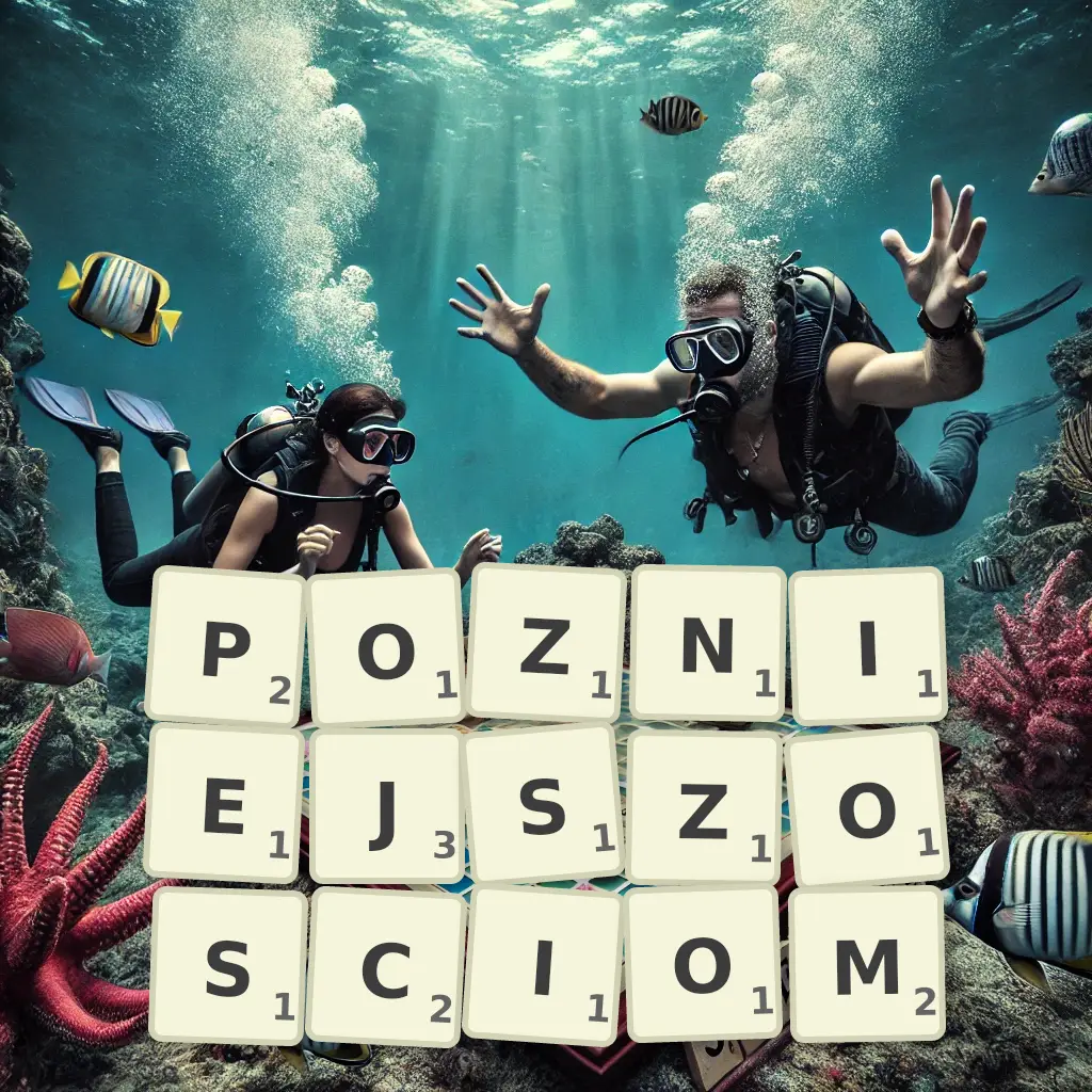 Słowa z liter PÓŹNIEJSZOŚCIOM