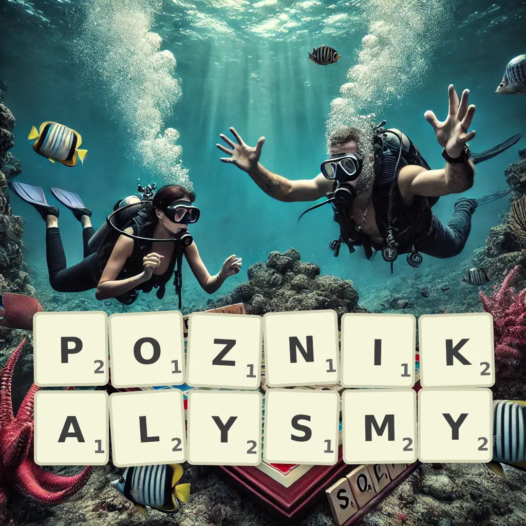 Lista słów z liter POZNIKAŁYŚMY Słowa z liter POZNIKAŁYŚMY