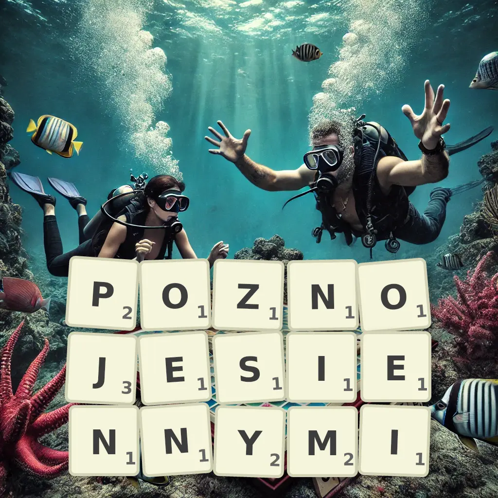 Słowa z liter PÓŹNOJESIENNYMI