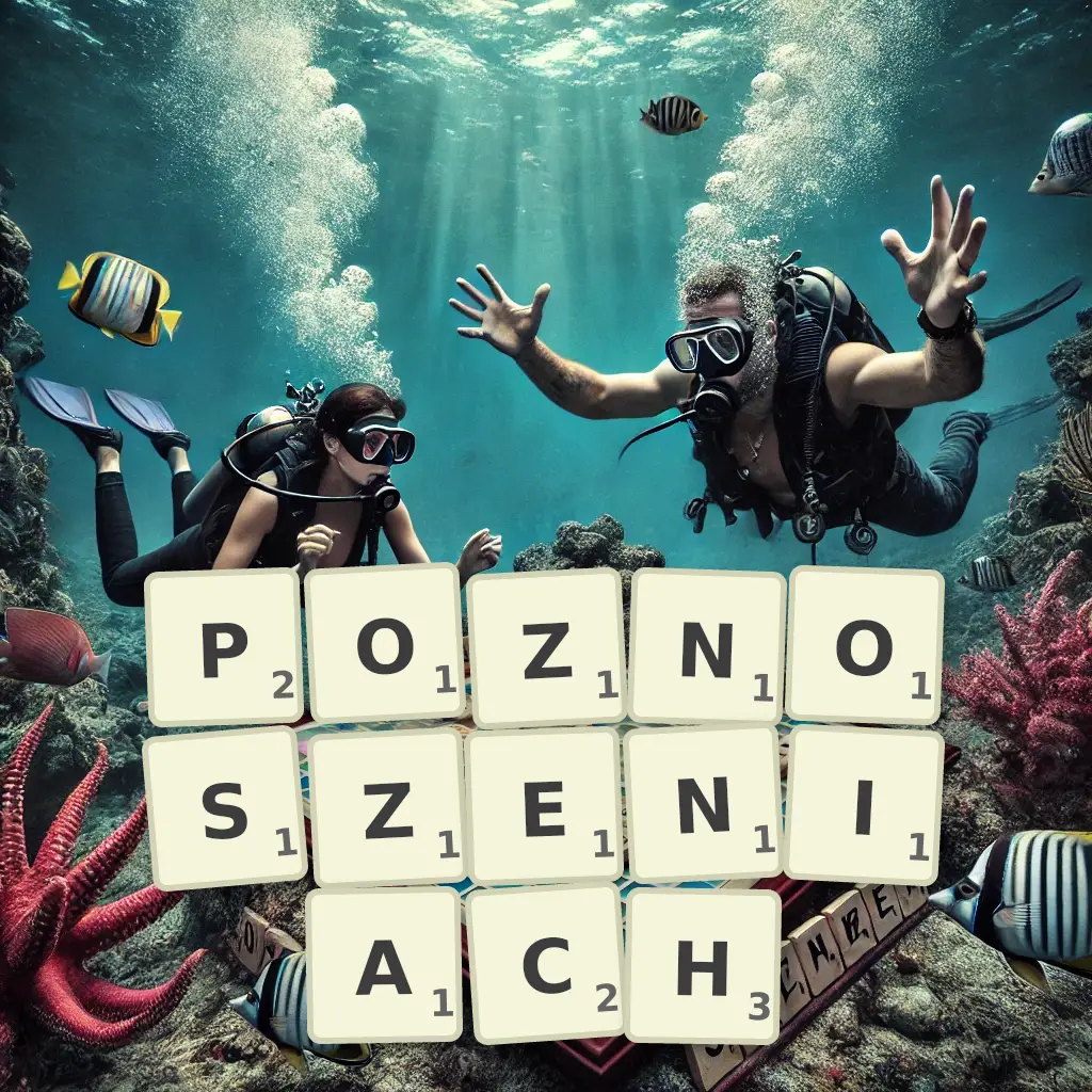 Słowa z liter POZNOSZENIACH