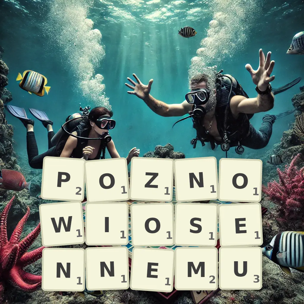 Słowa z liter PÓŹNOWIOSENNEMU