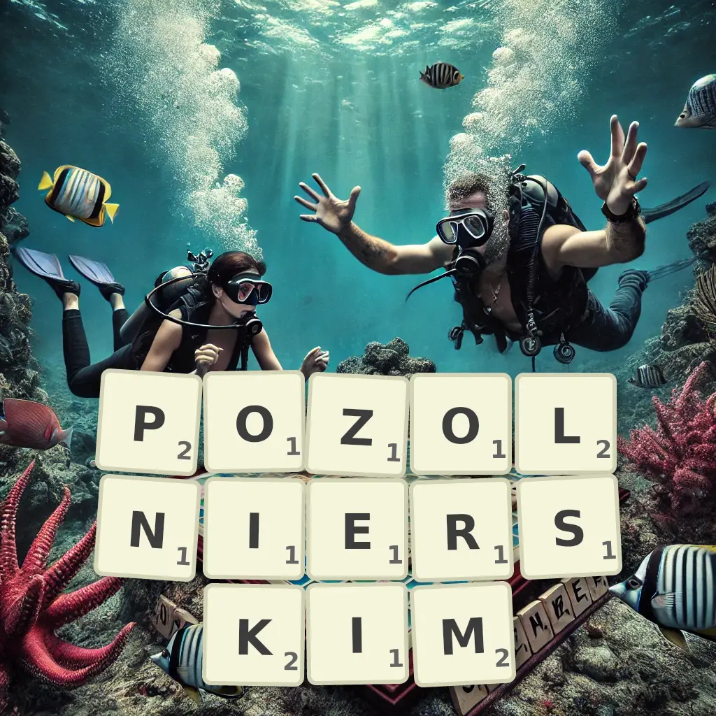 Słowa z liter POŻOŁNIERSKIM