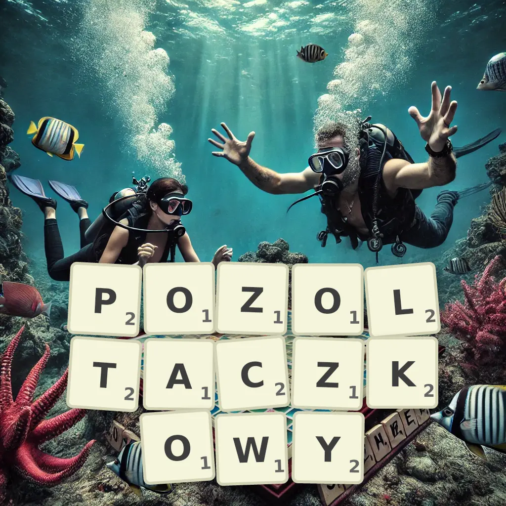 Słowa z liter POŻÓŁTACZKOWY