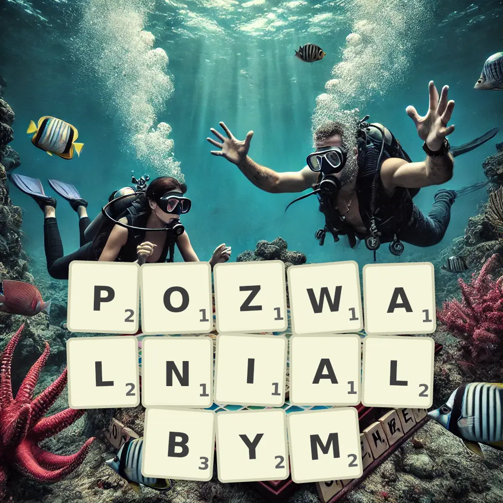 Słowa z liter POZWALNIAŁBYM