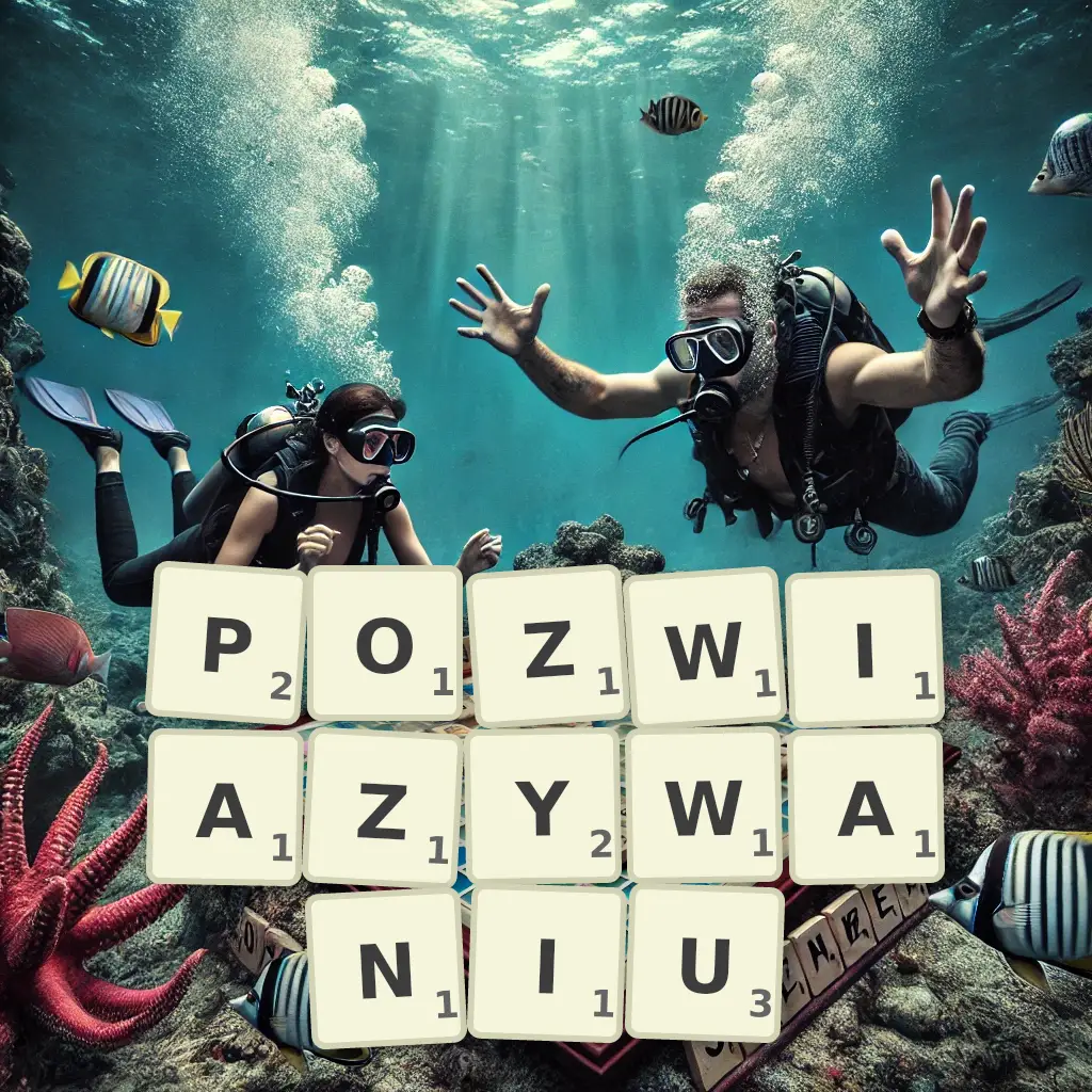 Słowa z liter POZWIĄZYWANIU