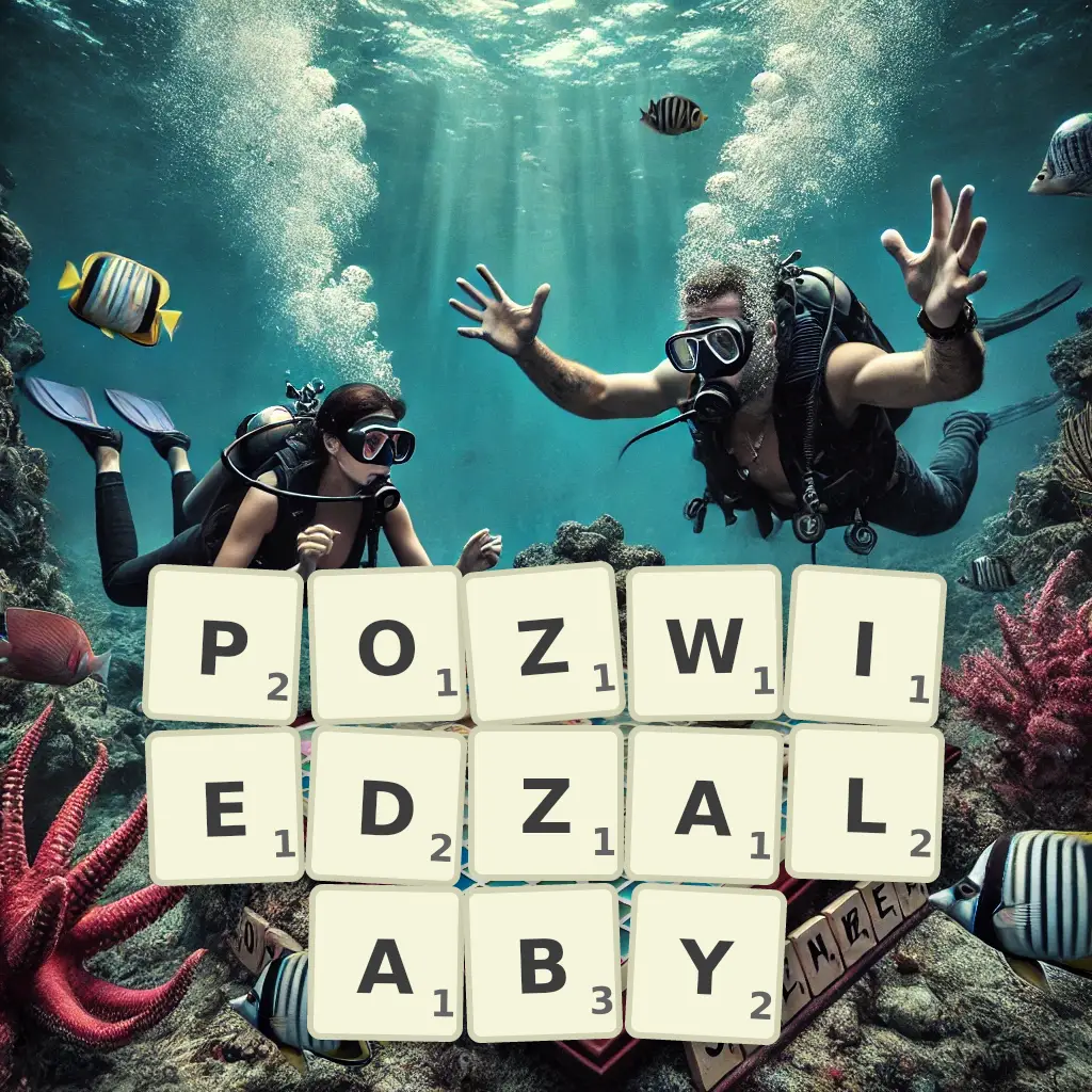 Słowa z liter POZWIEDZAŁABY