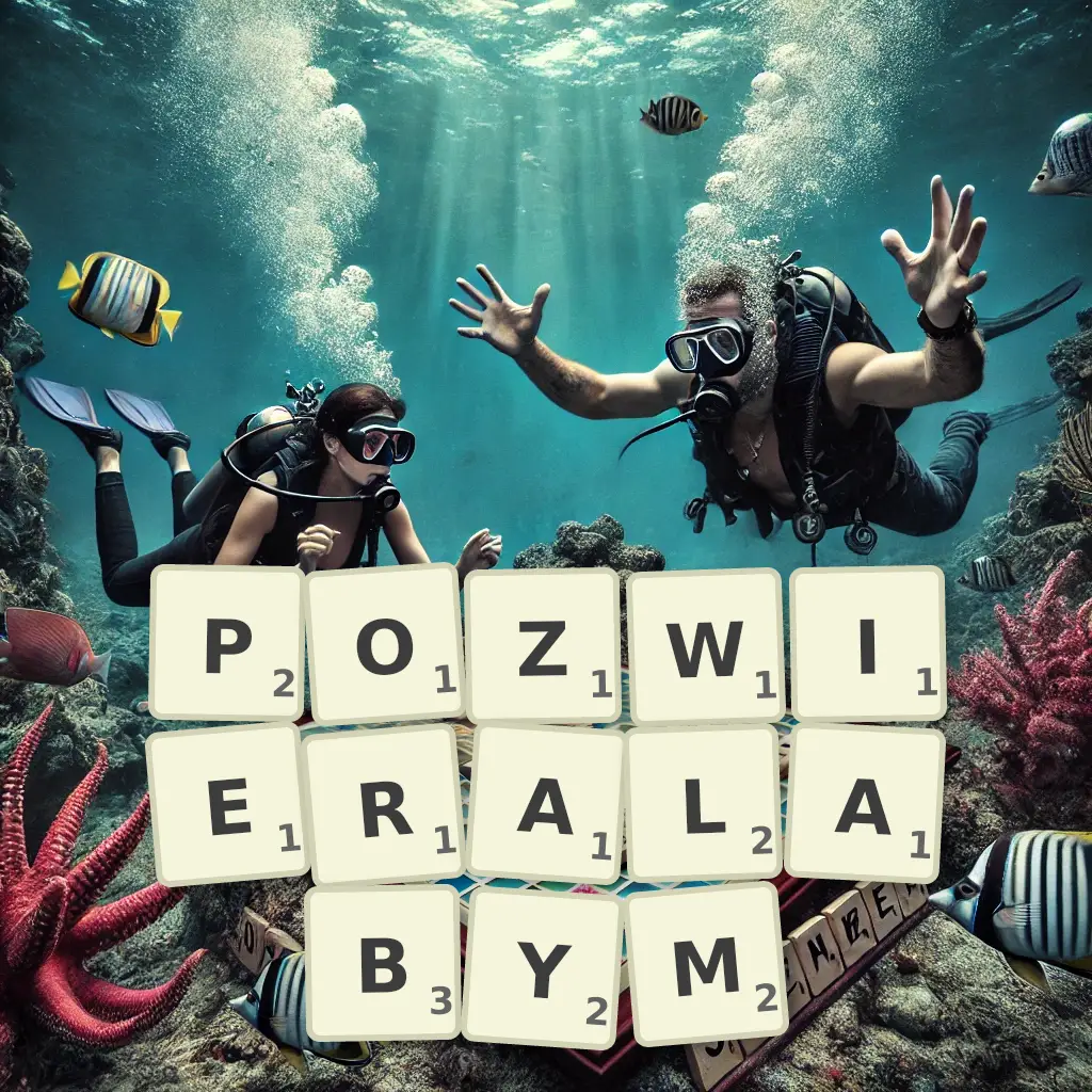 Słowa z liter POZWIERAŁABYM