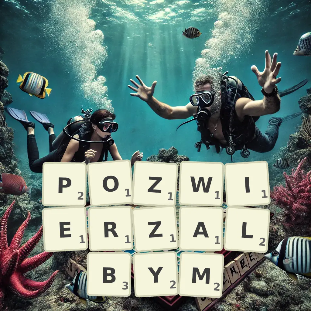 Słowa z liter POZWIERZAŁBYM