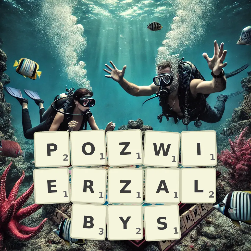 Słowa z liter POZWIERZAŁBYŚ