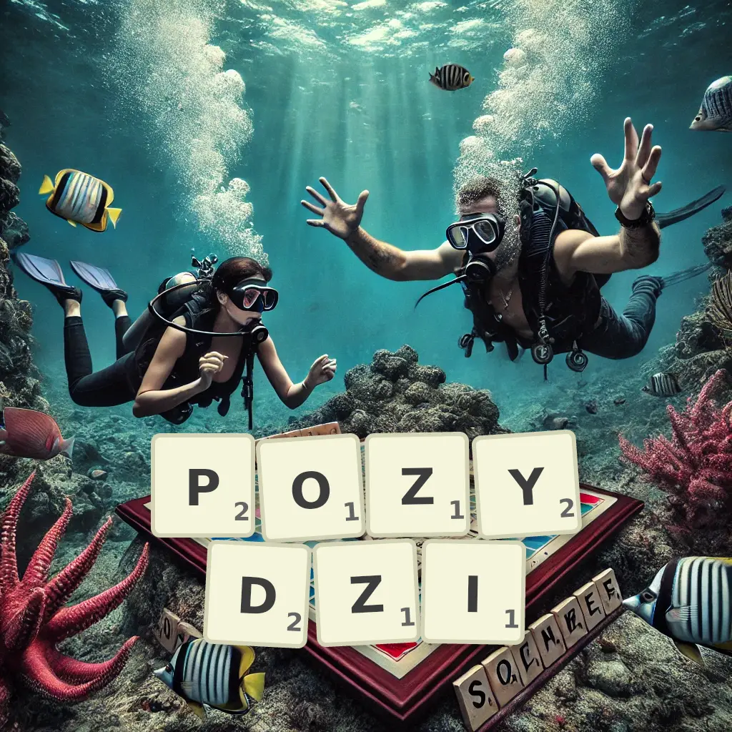 Słowa z liter POŻYDZI