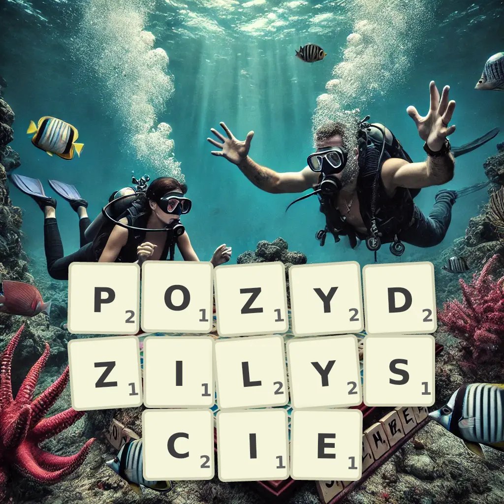 Słowa z liter POŻYDZIŁYŚCIE