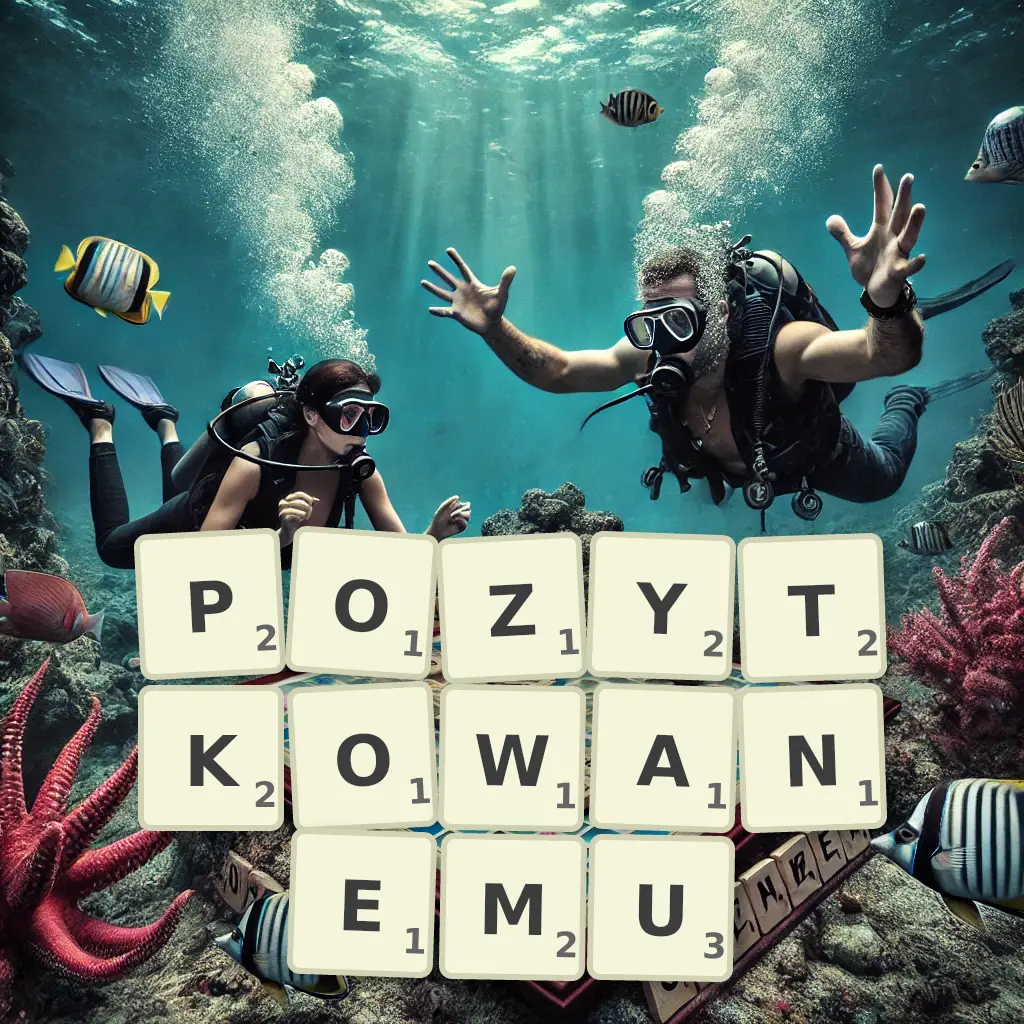 Słowa z liter POŻYTKOWANEMU