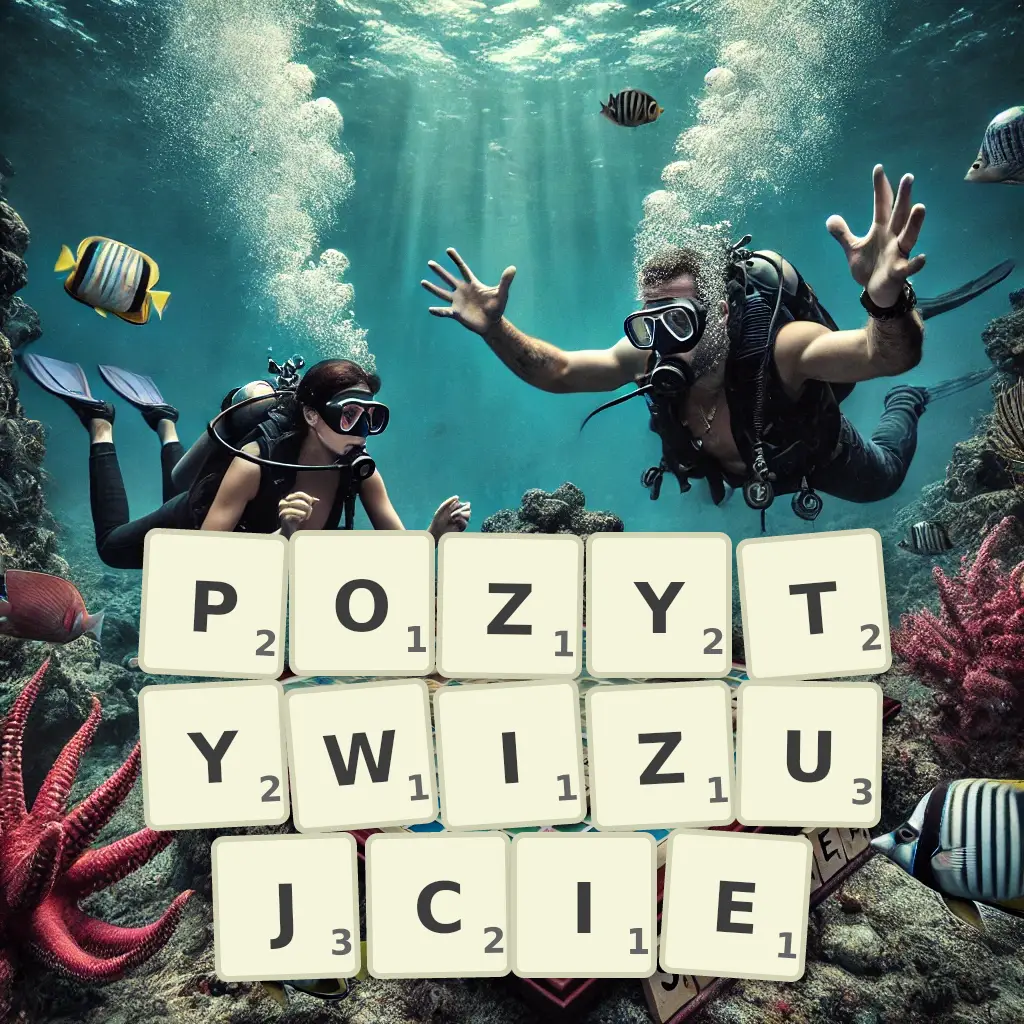 Słowa z liter POZYTYWIZUJCIE