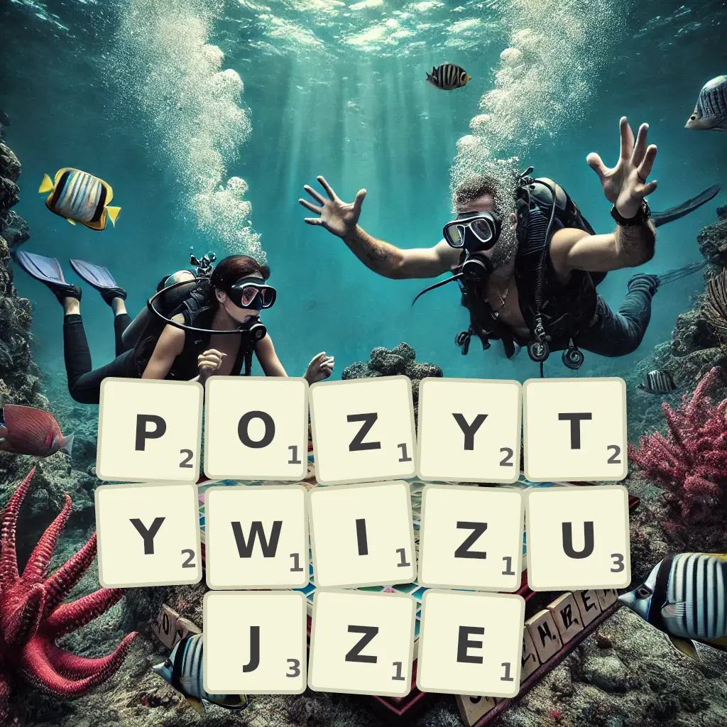 Słowa z liter POZYTYWIZUJŻE