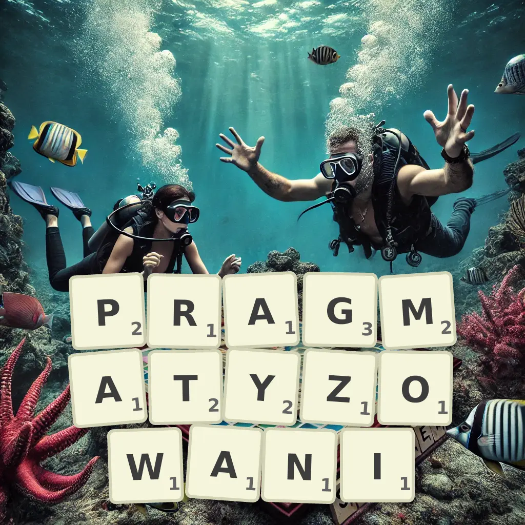 Słowa z liter PRAGMATYZOWANI