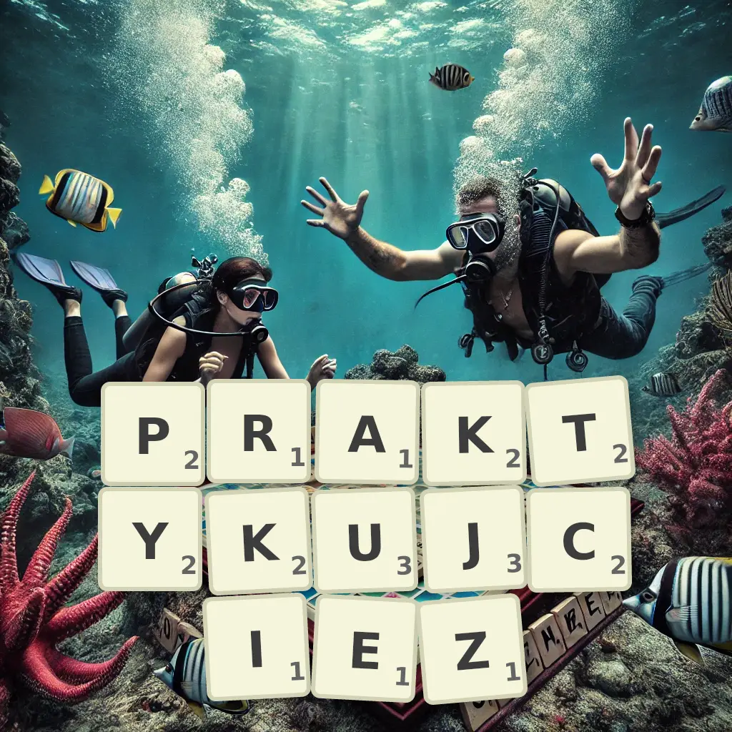 Słowa z liter PRAKTYKUJCIEŻ