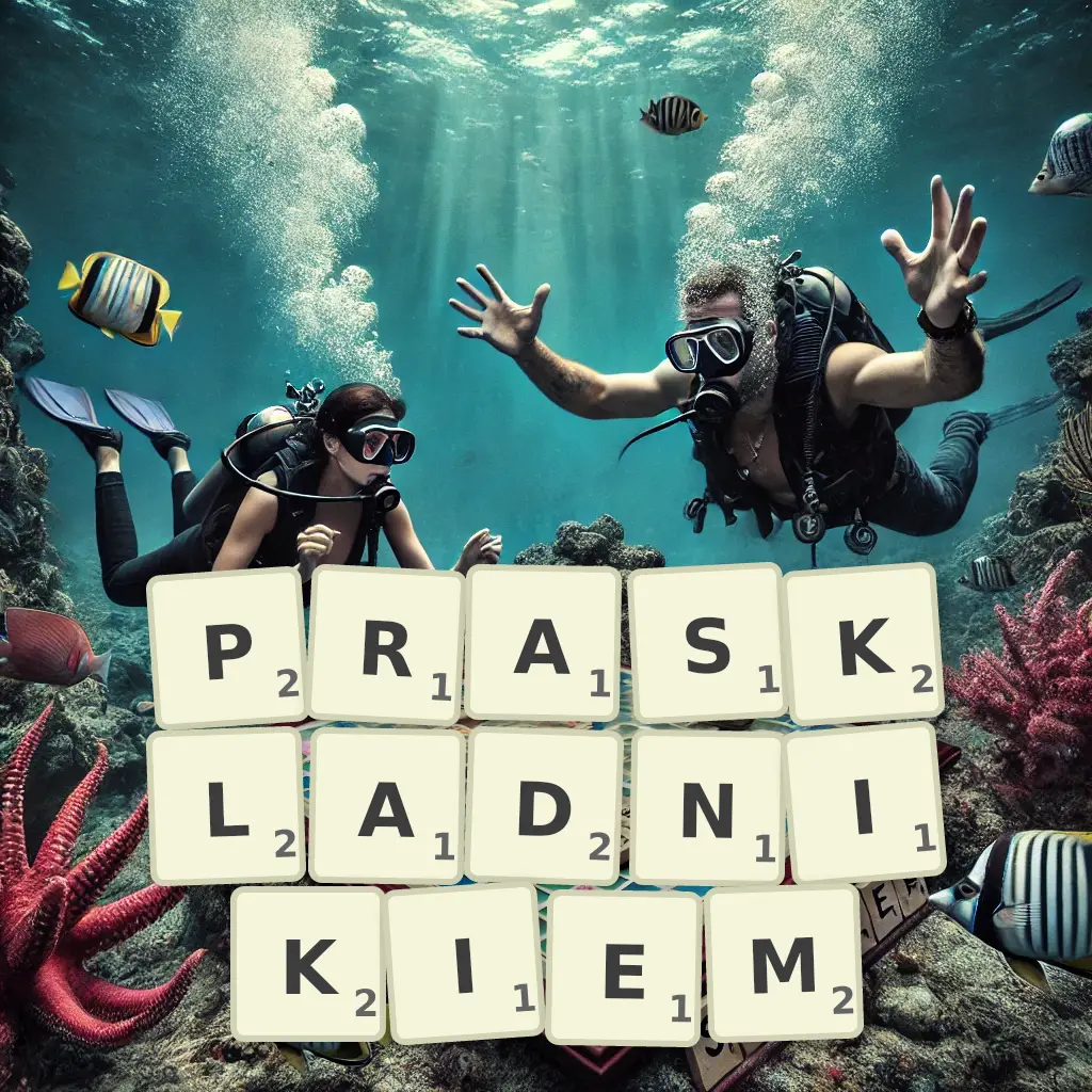 Lista słów z liter PRASKŁADNIKIEM Słowa z liter PRASKŁADNIKIEM