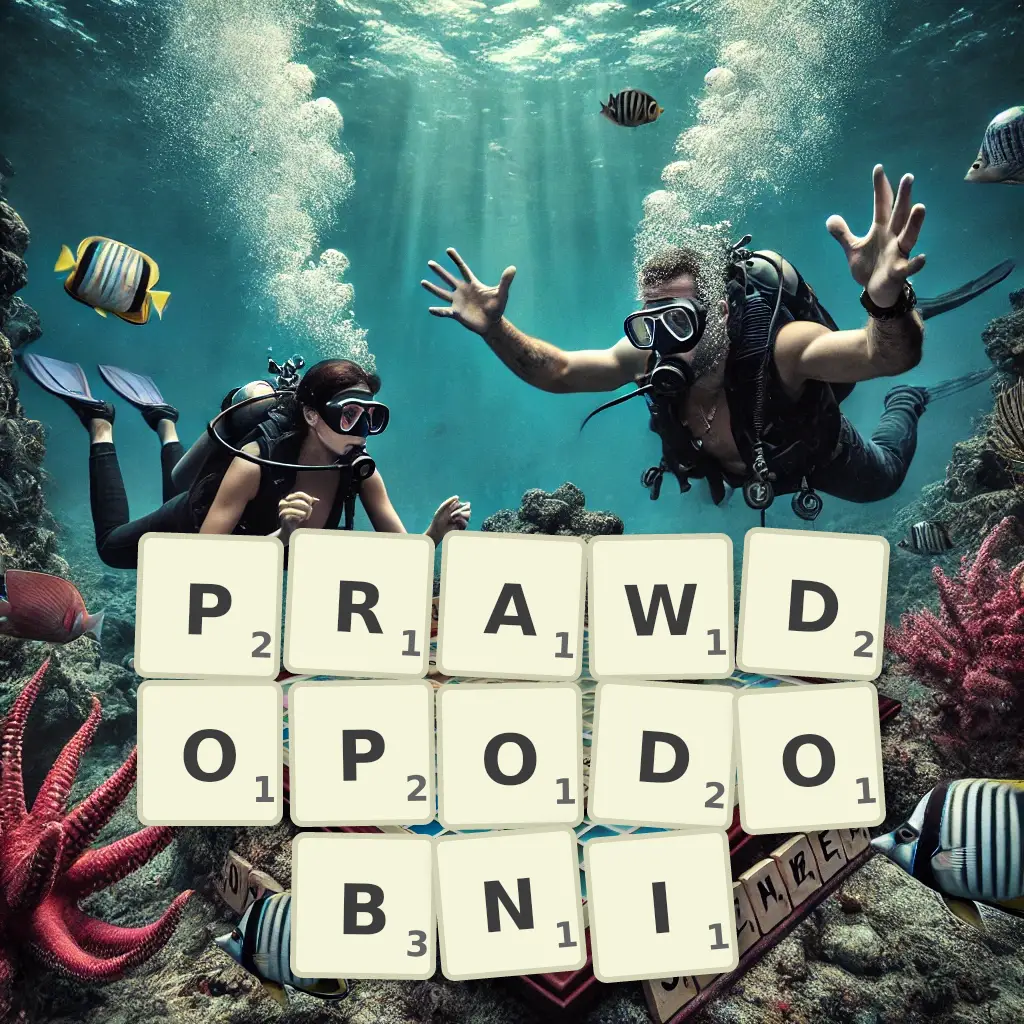 Słowa z liter PRAWDOPODOBNI