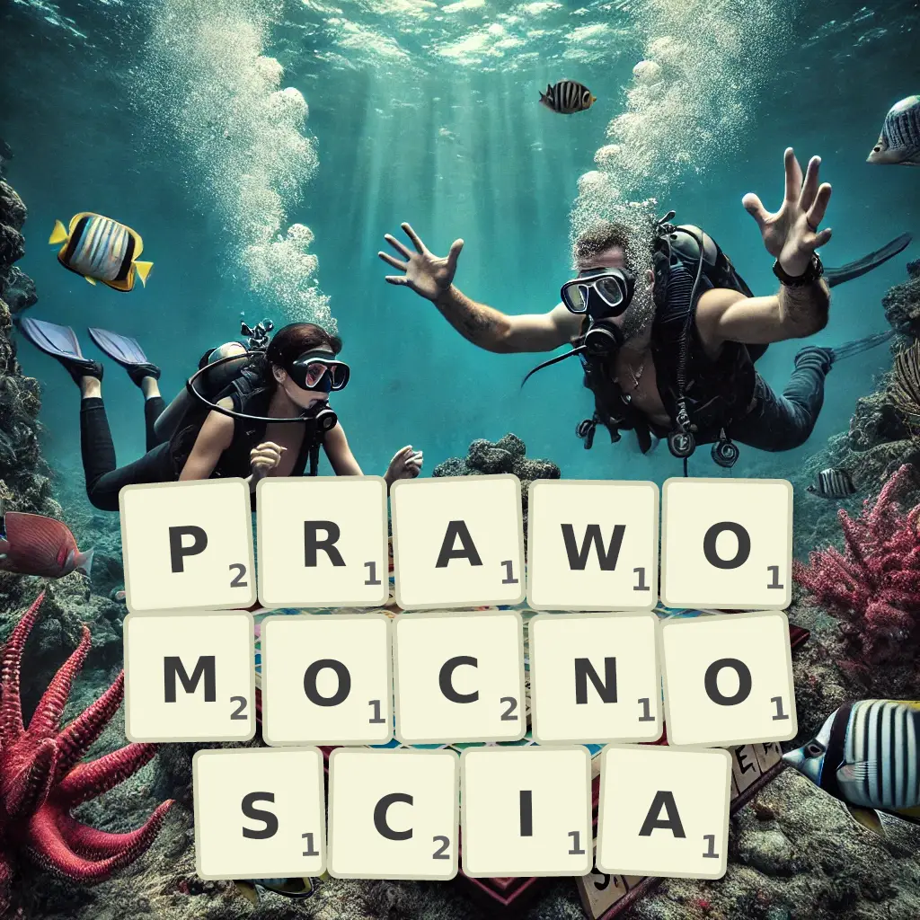 Lista słów z liter PRAWOMOCNOŚCIĄ Słowa z liter PRAWOMOCNOŚCIĄ