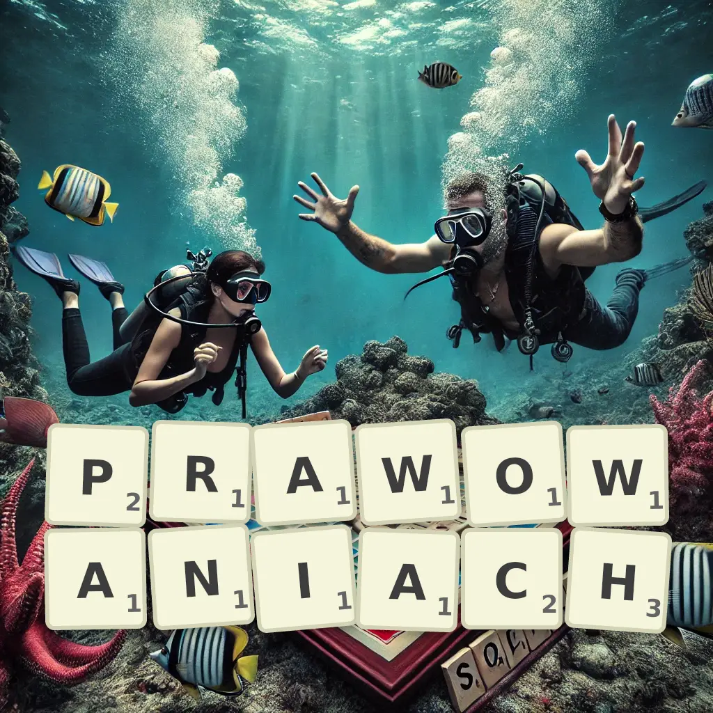 Słowa z liter PRAWOWANIACH