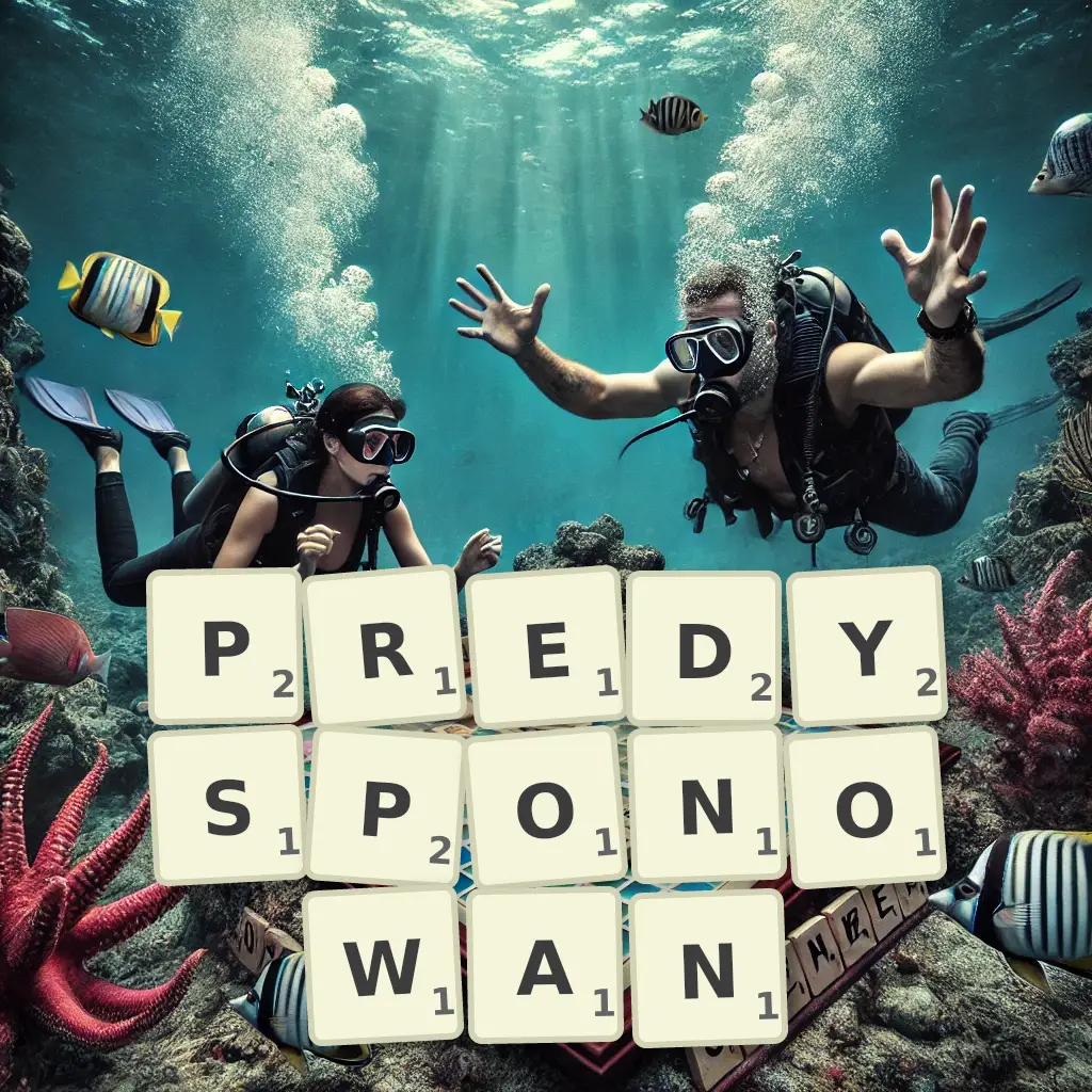 Słowa z liter PREDYSPONOWAŃ
