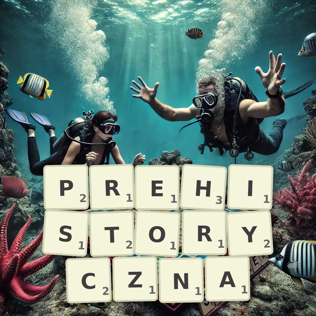 Słowa z liter PREHISTORYCZNA