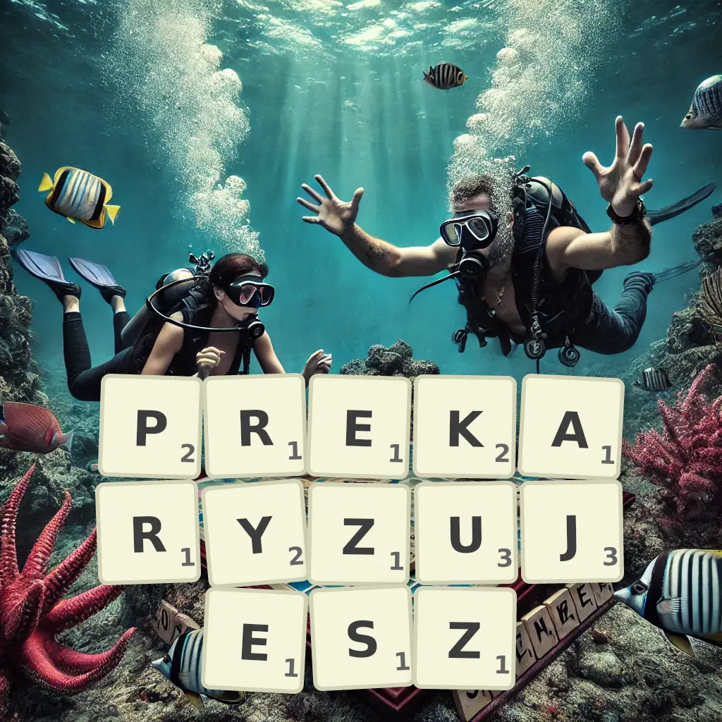 Słowa z liter PREKARYZUJESZ
