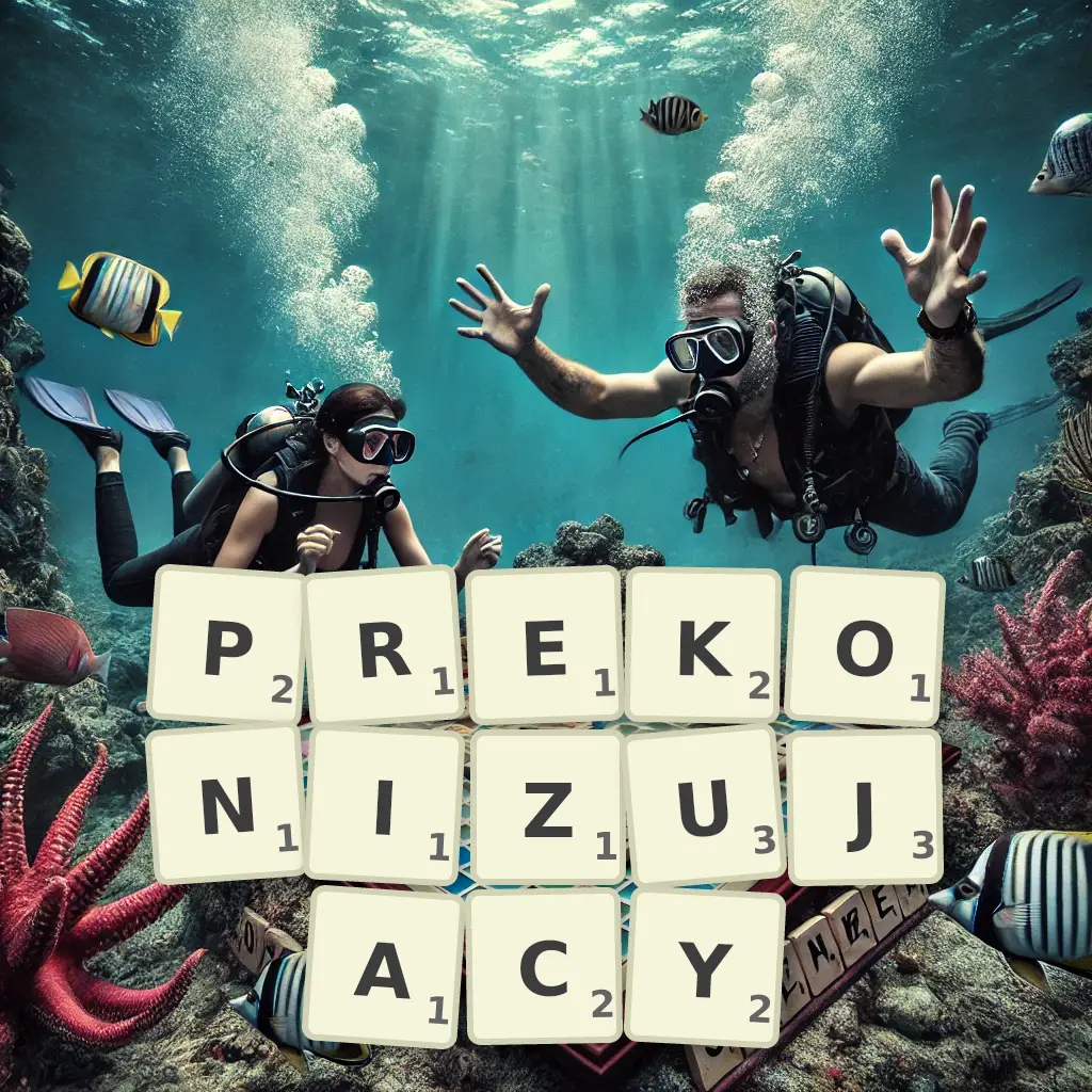 Słowa z liter PREKONIZUJĄCY