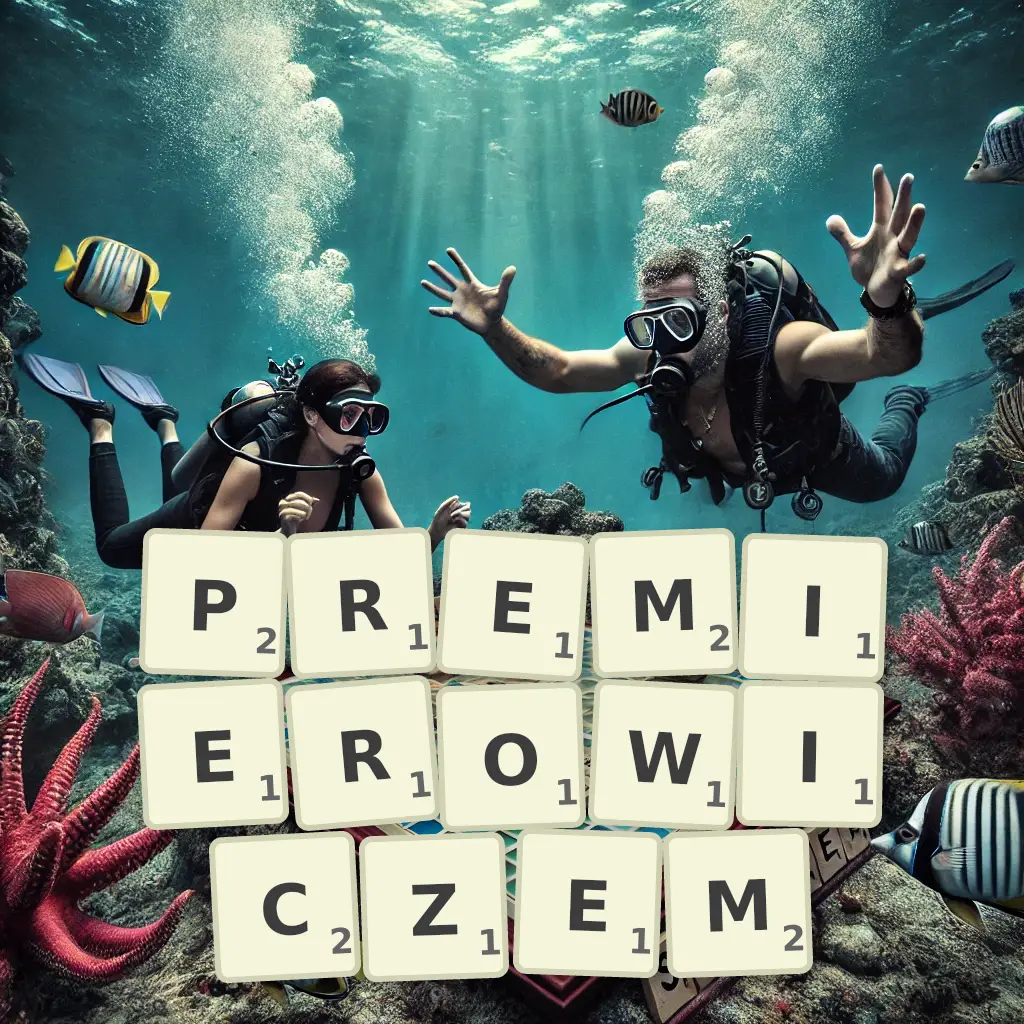 Słowa z liter PREMIEROWICZEM