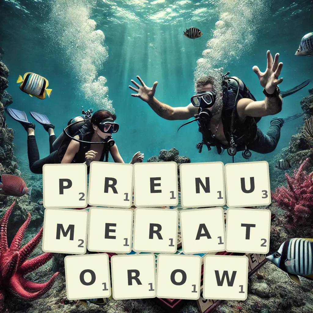 Słowa z liter PRENUMERATORÓW