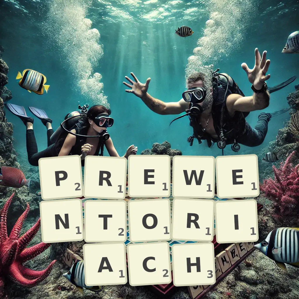 Słowa z liter PREWENTORIACH
