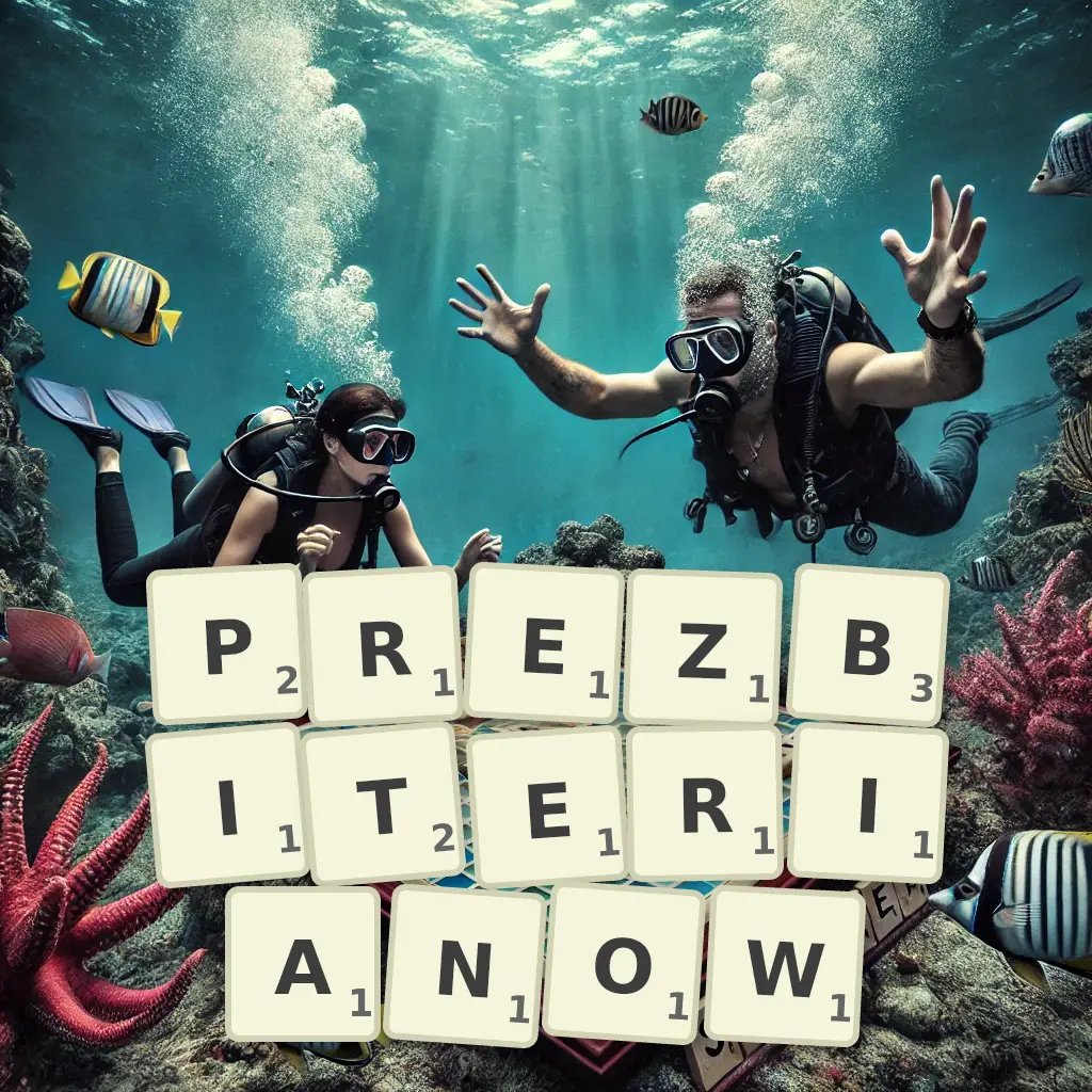 Słowa z liter PREZBITERIANÓW