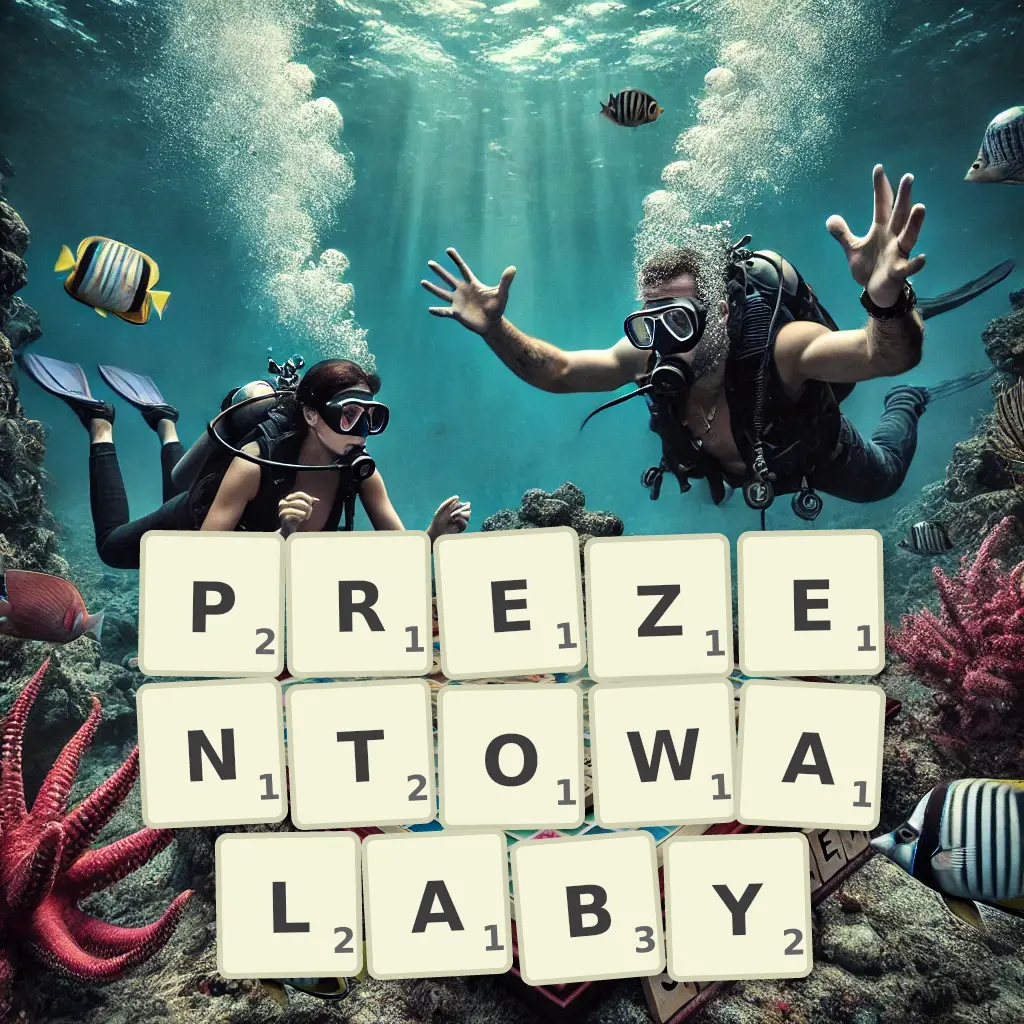 Słowa z liter PREZENTOWAŁABY
