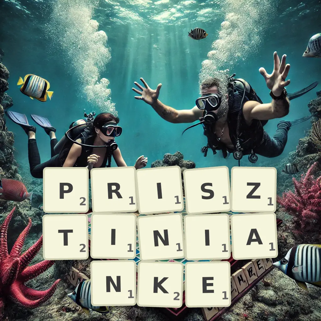 Słowa z liter PRISZTINIANKĘ