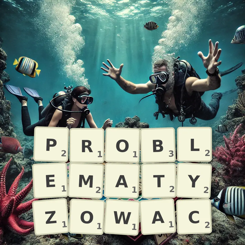 Słowa z liter PROBLEMATYZOWAĆ